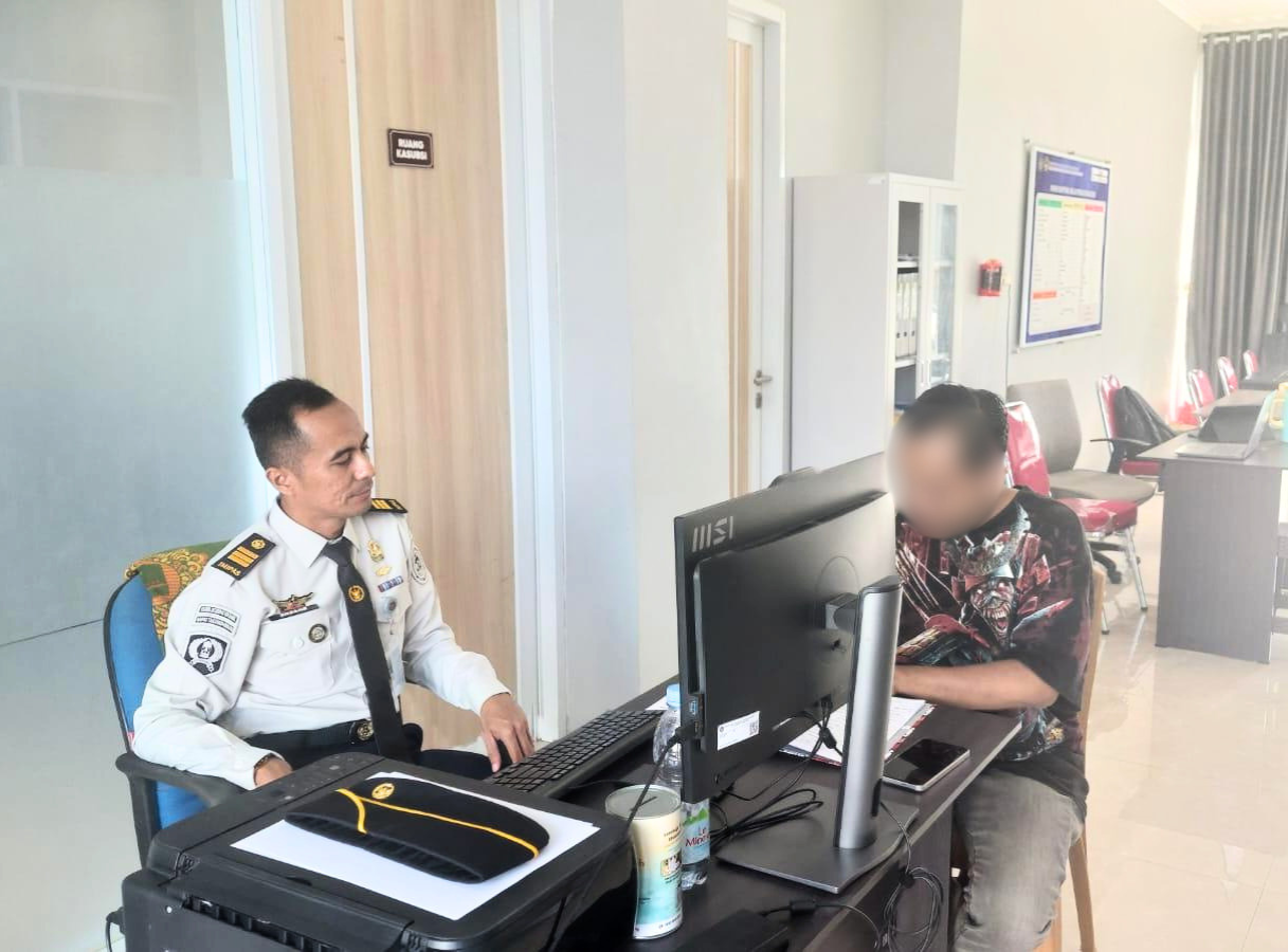 Bimbingan Wajib Lapor, Bapas Tanjungpandan Dorong Klien Perkuat Peran Ayah dan Ketahanan Keluarga